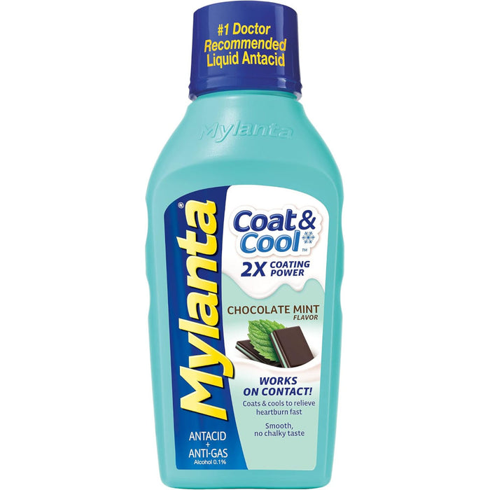 Mylanta Max Strength Antacid + Antigas Liquid 12 oz