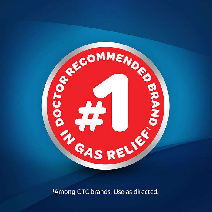 Gas-X Ultra Strength  Banner That Reads Number 1 Recommended Brand