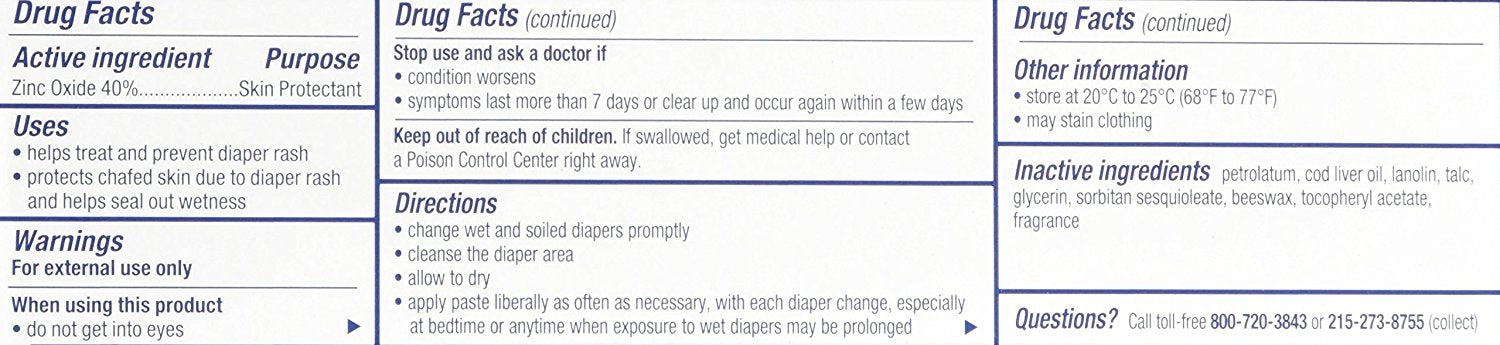 Desitin Maximum Strength Baby Diaper Rash Cream with Zinc Oxide, 4 oz