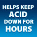 Gaviscon Extra Strength Chewable Tablets 100 Banner That Reads - Helps Keep Acid Down