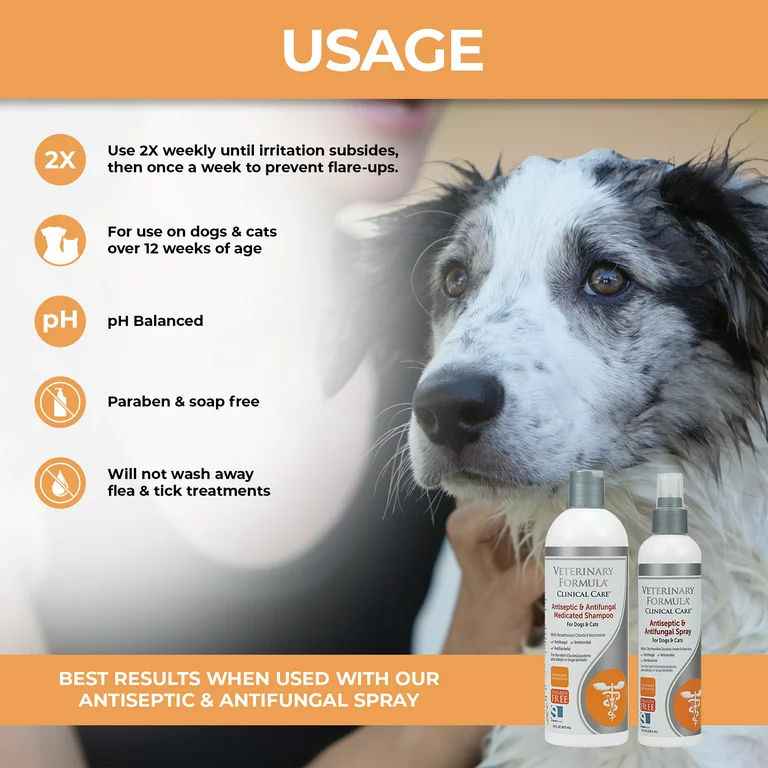 Veterinary Formula Clinical Care Antiseptic & Antifungal Shampoo