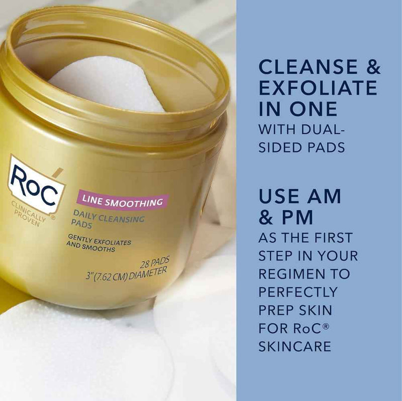 RoC Resurfacing Line Smoothing Disk Pads 28ct