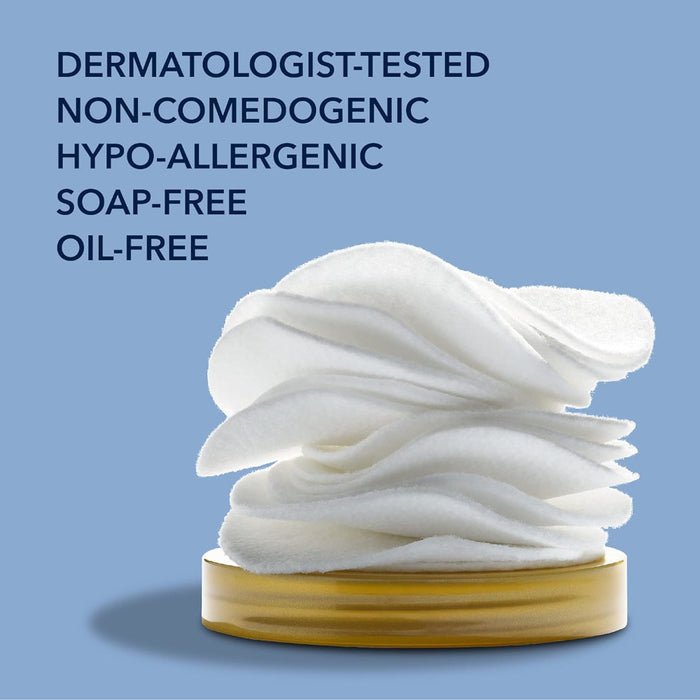 Roc Line Smoothing Daily Cleansing Pads Banner That Reads Dermatologist Tested
