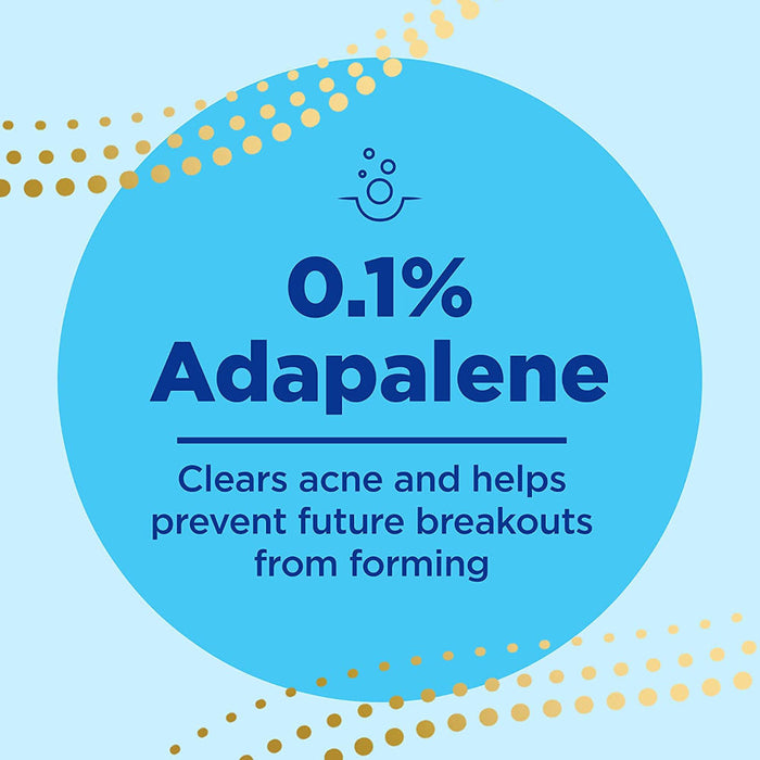 Differin Gel Adapalene Acne Treatment 15g Banner That Reads 0.1 Adapalene