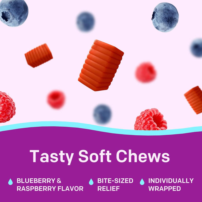 MiraFAST Soft Chews Gentle Constipation Relief Banner That Reads - Tasty Soft Chews