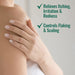 Nizoral Psoriasis Relief Cream Salicylic Acid 3% 4 Oz Banner Showing Woman Applying Skin Cream