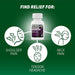 Excedrin Tension Headache Caplets 100ct  Banner That Reads Find Relief