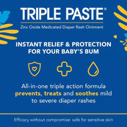 Triple Paste Ointment 3 Oz Banner That Reads - Instant Relief And Protection For Your Baby