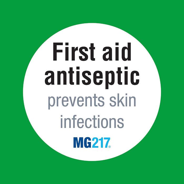 MG217 Cooling Burn Spray 4 Oz Banner That Reads First Aid Antiseptic