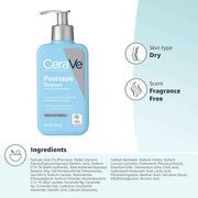 CeraVe Psoriasis Cleanser with Salicylic Acid, 8 oz.