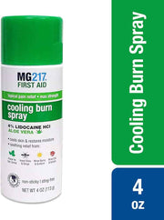 MG217 Max Strength Lidocaine Cooling Burn Spray 4 oz