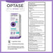 OPTASE Dry Eye Intense Drops, 0.33 fl oz Usage Instructions On Reverse Of Product Packaging