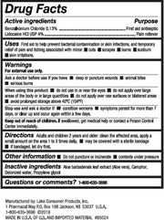 MG217 Cooling Burn Spray 4 Oz Usage Instructions On Reverse Of Product Packaging