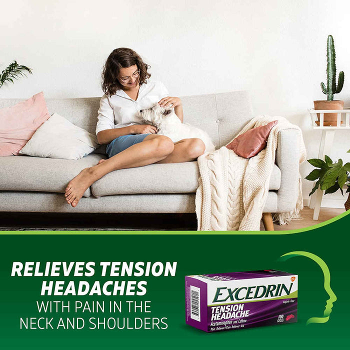 Excedrin Tension Headache Relief Acetaminophen Caplets
