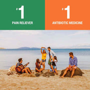 Bactine Max Antibiotic Plus Pain Relief Cream 0.5 Oz Banner That Reads Pain Reliever & Antibiotic Medicine