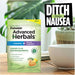 Dramamine Advanced Herbals Banner That Reads - Ditch Nausea