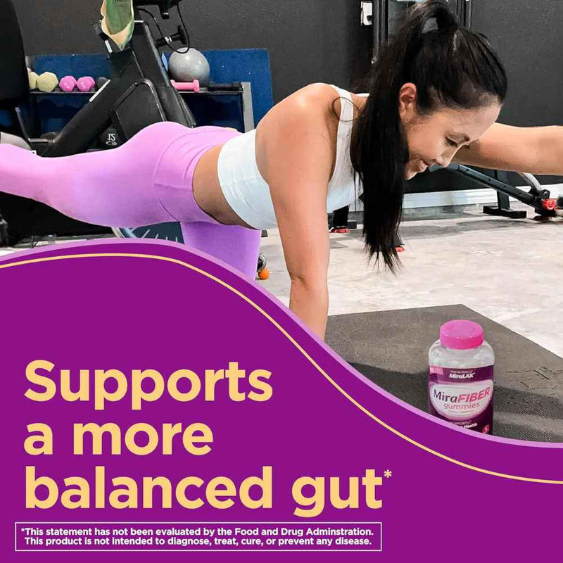 MiraFIBER Gummies Fiber and Metabolism Support 72 Count