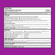 MiraFAST Soft Chews Gentle Constipation Relief Usage Instructions On Reverse Of Packaging