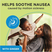Dramamine Advanced Herbals Banner That Reads Helps Soothe Nausea Caused By Motion Sickness