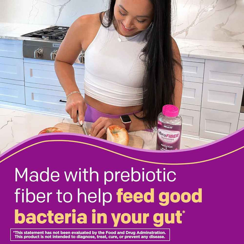 MiraFIBER Gummies Fiber and Metabolism Support 72 Count