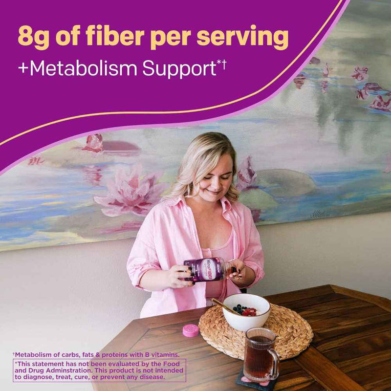 MiraFIBER Gummies Fiber and Metabolism Support 72 Count