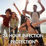 Bactine Max Antibiotic Plus Pain Relief Cream 0.5 Oz Banner That Reads - 24 Hour Infection Protection