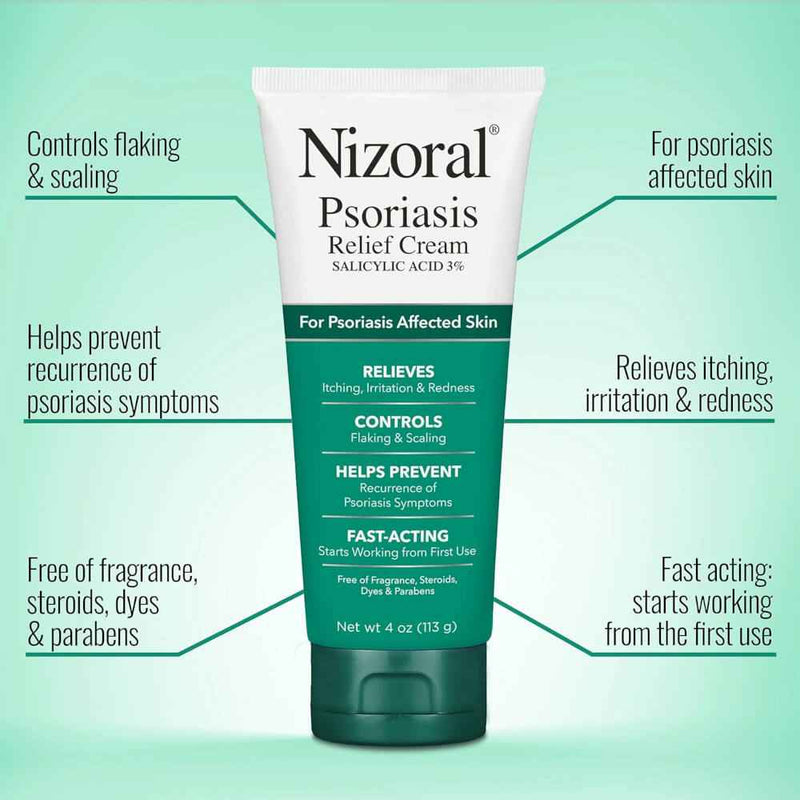 Nizoral Psoriasis Relief Cream 4 Oz
