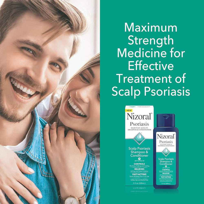 Nizoral Psoriasis Scalp Shampoo & Conditioner 11 Oz