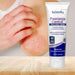 Triderma Psoriasis Control Face & Body Cream 4.2 Oz Banner Showing Person With Flaky Skin On Elbow