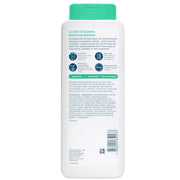 Back view of  CeraVe Oil Control Balancing Shampoo with a green cap, showing the product's ingredients and usage information on a white background.