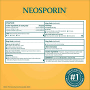 Neosporin Original triple antibiotic ointment Drug Facts panel
