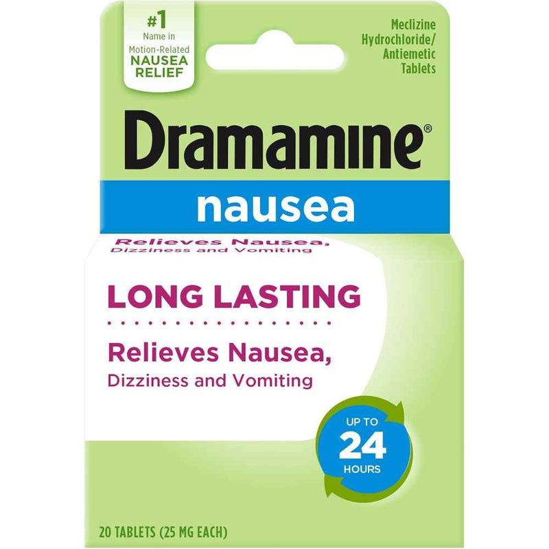 Dramamine-N Long Lasting Formula Nausea Relief