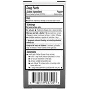 LUMIFY Redness Reliever Eye Drops 7.5ml Drug Facts and product information on the back of the Bausch + Lomb box
