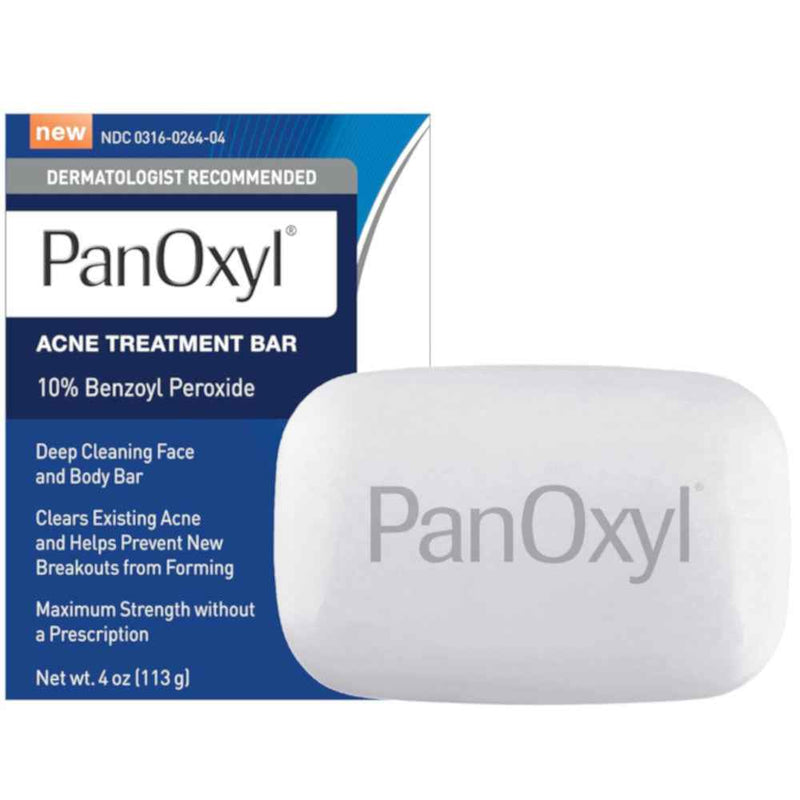 PanOxyl Acne Treatment Bar Max Strength 10% Benzoyl Peroxide