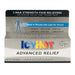 head on picture of a box of Icy Hot Advanced Pain Relief Cream 2 oz
