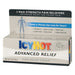 Icy Hot Advanced Pain Relief Cream 2 oz outer packaing image from the side