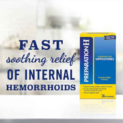 Preparation H Hemorrhoidal Suppositories
