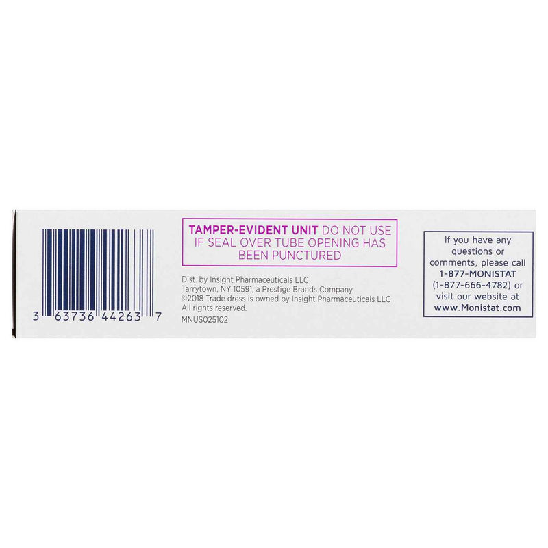 Monistat 7-Day Yeast Infection Treatment, Cream with 7 Applicators UK