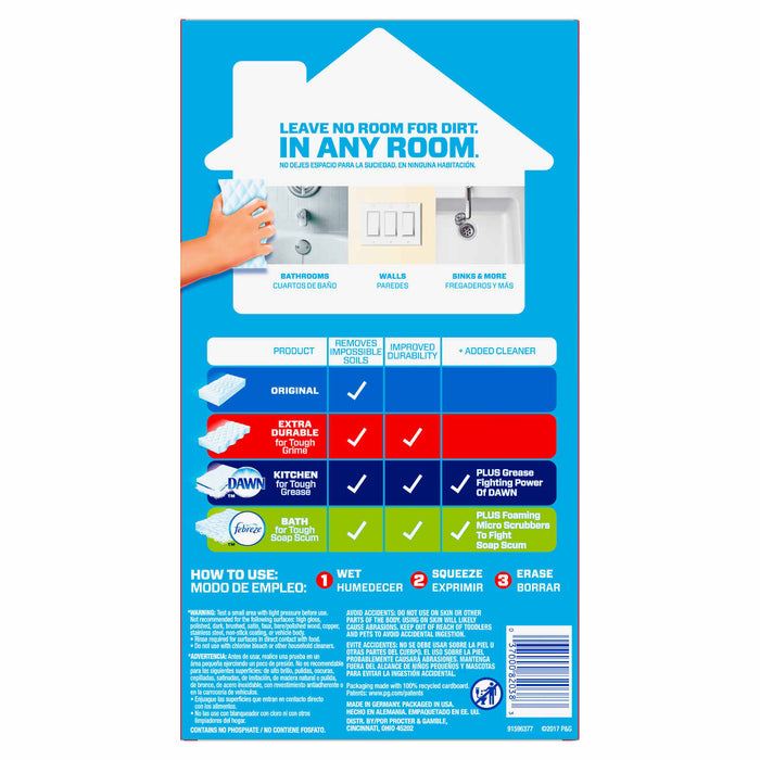 Mr. Clean Magic Eraser Extra Durable, Cleaning Pads with Durafoam, 4 count UK
