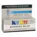 Icy Hot Advanced Pain Relief Cream 2 oz outer packaging picture taken from an angle
