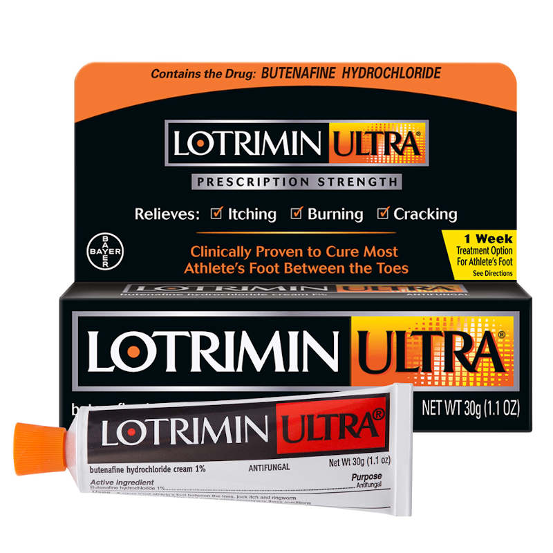 Lotrimin Ultra UK Athlete's Foot Treatment Cream — Kingdom States