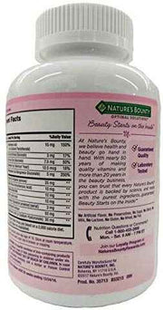 Nature's Bounty Extra Strength Hair, Skin & Nails Biotin Argan Oil Infused Rapid Release Liquid Softgels UK