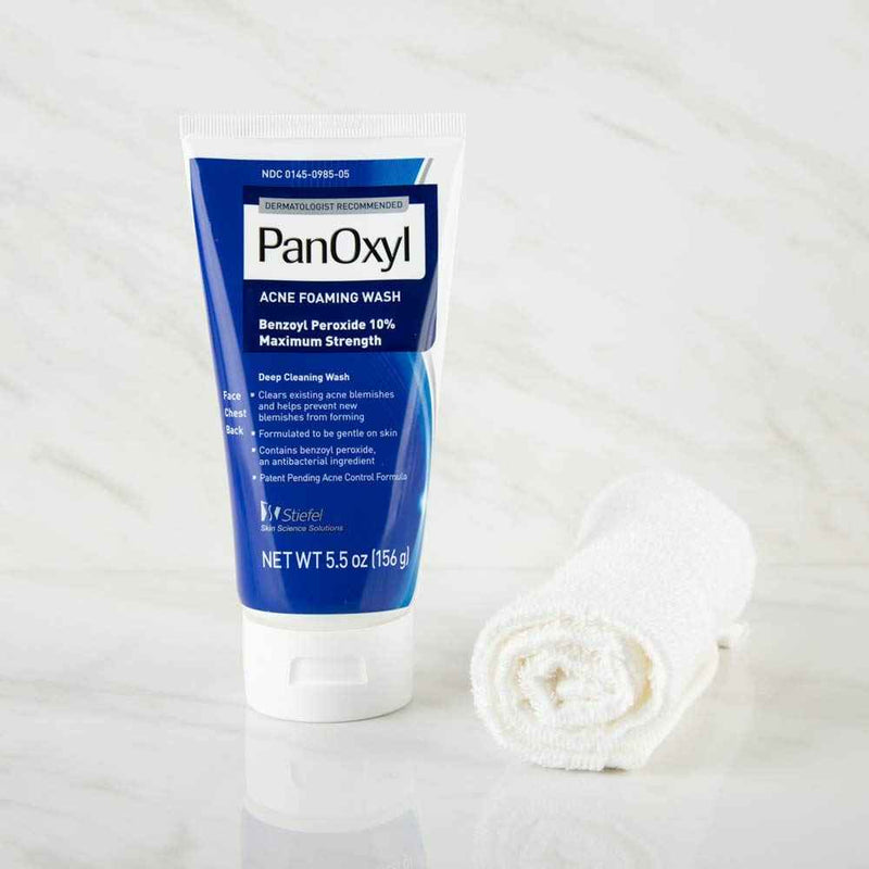 PanOxyl Acne Foaming Wash Benzoyl Peroxide 10% UK