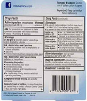 Dramamine UK Original Formula Motion Sickness Tablets