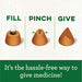 Greenies Pill Pockets Usage Instructions With Imagery