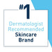 CeraVe Psoriasis Moisturizing Cream 8 oz banner stating that CeraVe is the number 1 skincare brand recommended by dermatologists