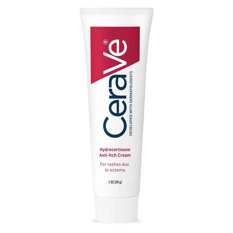 CeraVe Hydrocortisone 1% Dry Skin & Itch Relief Eczema Treatment Cream 1 oz