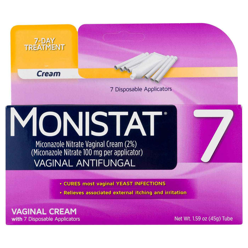 Monistat 7-Day Yeast Infection Treatment, Cream with 7 Applicators UK