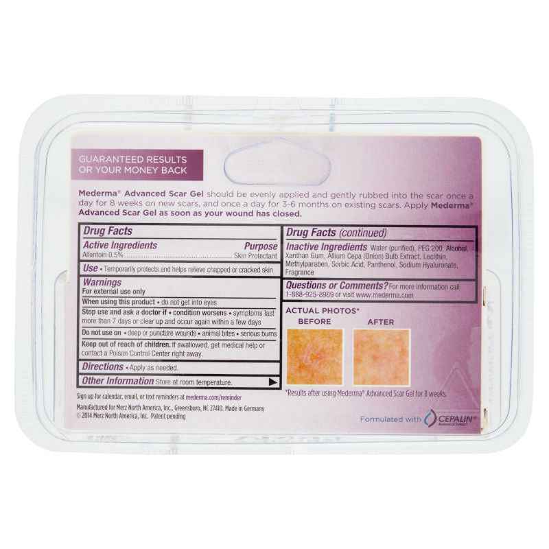 Mederma Advanced Scar Gel Scar Cream