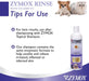 Zymox Conditioning Rinse Leave-On Conditioner 12 Fl Oz Tips For Use Banner